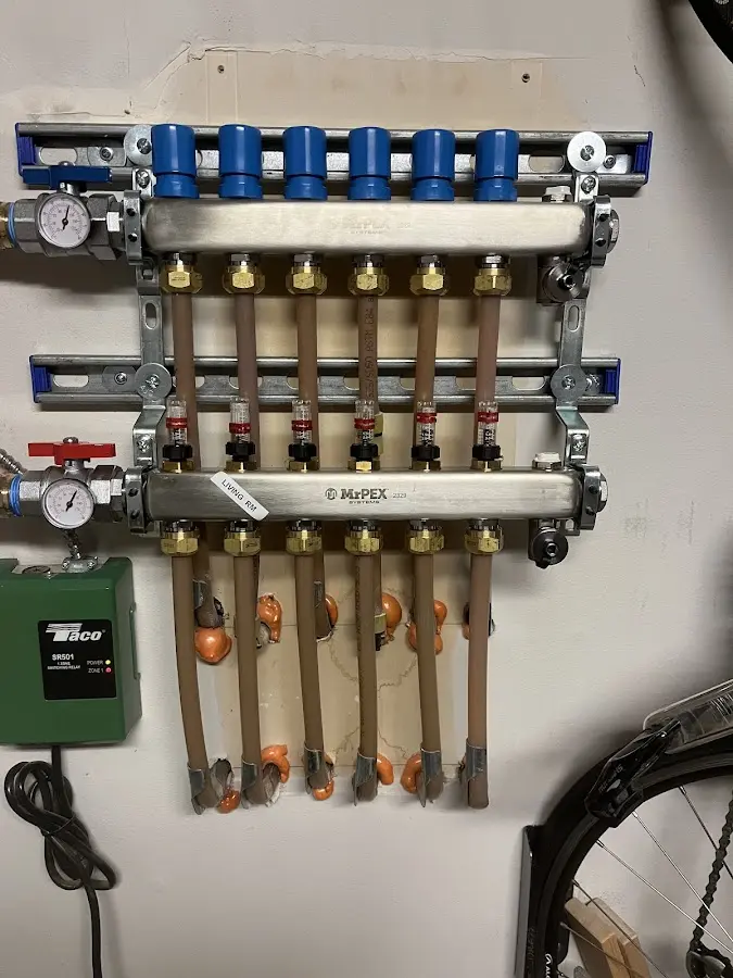 Plumber performing Leak Detection at a residential property in Rockland