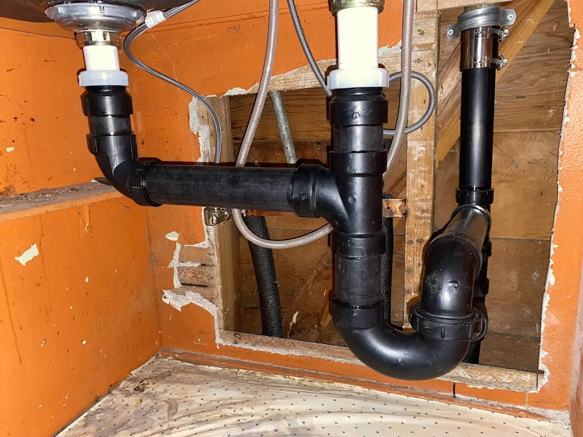Professional Repiping Services equipment and tools on the job in Rockland